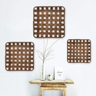 Tobacco Baskets Rustic Vintage Farmhouse Nesting Trays  Set Of 3