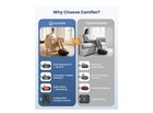 Comfier Shiatsu Foot Massager With Heat  Vibration rolling Compression Feet