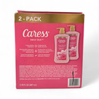 Caress Daily Silk Body Wash White Peach   Orange Blossom - 30 Oz 2 Count