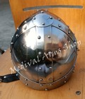 Norman Viking Helmet Medieval Knight Armor Mild Steel For Larp Reenactment