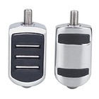 2 X Heel toe Shifter Pegs For Harley All Models Touring Road King Road Chrome