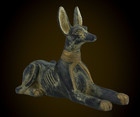 Authentic Ancient Egyptian Statue     God Anubis Rare Pharaonic Artifact Bc