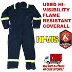 Used Hi-visiblitity Flame Resistant Fr Coveralls Cintas Redkap Unifirst Hi-vis