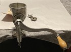 Vtg  Universal No  71 Cast Iron Meat Grinder Clamp-on Hand Crank