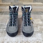 Asolo Falcon Evo Nbk Gv Ml Womens Hiking Shoes Sz 7 Graphite Lace Up Mid Top
