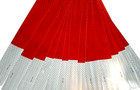 20 Pack 3m 913-32 Reflective Strips - 2  X 18  Red White Conspicuity Tape Dot-c2