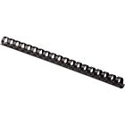 Fellowes Plastic Comb Bindings 3 8  Diameter 55 Sheet Capacity Black 100