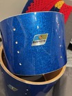 Ludwig Blue Sparkle Shells 3ply 12x8   14x14