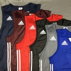 Adidas Men   s 3g Speed Reversible Basketball Jersey Sleeveless Mesh Athletic Top
