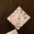 1800 s Hungary Stamps Lot Of 10 With Various Son Sotn Bullseye Cancels