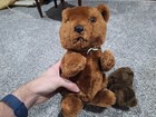 Lot Of 2 Vintage 1983 Dakin Brown Teddy Bear Stuffed Animal Plush