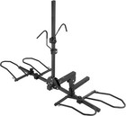 2 Fat Bike Rack Carrier Vehicle Mount Truck Hitch Heavy Duty Folding W  Lock New
