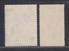 Malta Scott 223-224 Vf Lh 1949 Kgvi Silver Wedding Issue Scv  40 55