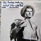 Ty Hardin Signed Card Photo 60s Movie Tv Actor Berzerk Bronco Cheyenne Sexy 