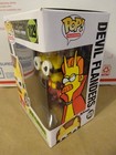 Ken Wheaton Signed   Sketched The Simpsons Devil Flanders Funko Pop Jsa Coa