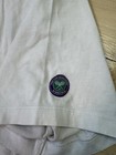 Official Wimbledon The Championships Tennis Logo T-shirt White Men s Size Large