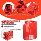 5 Gallon 20l Metal Gas Tank Can Power Emergency Backup Jerry Can Flexible Spout
