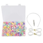 Mudo Nest 18000  Loom Bands Kit  Diy Rubber Bands Kits  500 Clips  40 Charms 
