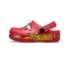 New Kid   s Light-up Lightning Mcqueen Croc Nwt Kid Shoe Clog Disney  C9-j3 Sizes