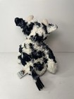 Jellycat London Bashful Cow 12    Soft Floppy Plush Black White Stuffed Spots