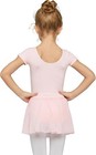 Toddler Girls Dance Ballet Leotard With Tutu Skirt Outfit Dress Tights Ballet   