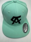 Canelo Saul   lvarez Boxing Baseball Hat Snapback Tiffany Teal Black Puff Rare