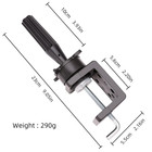 Wig Mannequin Head Stand For Table  Human Hair Mannequin Head Table Clamp Stand 