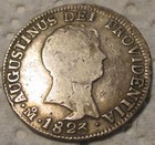 Pleasing 1823 Mexico Emperor Augustin Iturbide Silver 2 Reales Eagle Cactus Coin