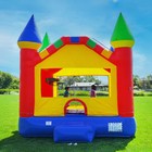 Herokiddo Castle Commercial Grade Inflatable Bounce House With Blower For Kids