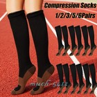 Compression Socks 20-30mmhg Graduated Support Men Women Sports Culf Socks S-xxl