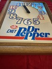 Dr Pepper Original 1989 Advertising Wall Clock Sign Soda Theme Works Need 1 Hand