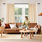 Curtain Rods For Windows 28 To 48 Inch  2 Pack 5 8 Inch Heavy Duty Decorative 