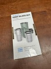 New In Box Stanley Nesting Shot Glass Set Stainless Steel Set Of 4-2oz 59ml