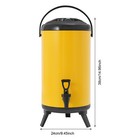 Stainless Steel Insulated Beverage Dispenser cold And Hot Drink Dispenser