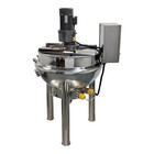 26 5gal Beverage Jams Soup Steam Kettles 220v 3 Phase Vertical Jacketed Kettle