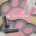  Cat Litter Mat Litter Trapping Mat Paw Print Floor Door Mats Kitty Litter Box 