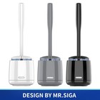 Toilet Bowl Brush And Holder  Premium Quality  With Solid Handle And Durable    