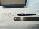 Sailor 1911 Gold 14k  Music Nib  Blue Body  Gold Accents  Black End Caps