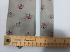 Vintage Mickey Mouse Balancine The Tie Works Disney Polyester Men s Gray Usa