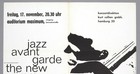 Jimmy Giuffre Three     Rare Vintage Original Hamburg 1961 Concert Poster  kieser 