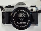 Canon Ae-1 Slr 35mm Program Camera  Fd 50mm  F 1 8  Canon Flash  Sigma Zoom Lens