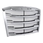 Fits Freightliner Cascadia 2018-2024 Chrome Front Hood Grille With Bug Screen