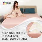 8pcs Bed Suspender Straps Mattress Fastener Holder Triangle Grippers Sheet Clips