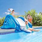 Splash Inflatable Water Slide Swimming Pool Play Center With Built In Sprayers