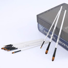 Filbert Paint Brushes Set  12 Pcs Artist Brush For Acrylic Oil Watercolor Gou   