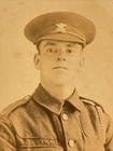 Wwi Era Rppc Welsh Regiment Army Soldier Photo Postcard - Pembroke Dock