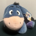 Vtg  2000 Mattel Disney Eeyore I Talk Plush Stuffed Jumbo Animal  22   Tested