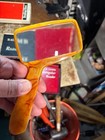 Bausch   Lomb Magnifying Glass Rectangular Reader Amber Tortoise Box