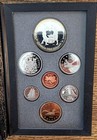 1988 Canada Proof Set - 50  Silver Dollar - Lot Of 7 Coin - Hard   Soft Case