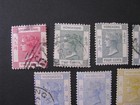 Hong Kong Stamps 14 Assorted From 1882-1902 Lot   free International Shipping 